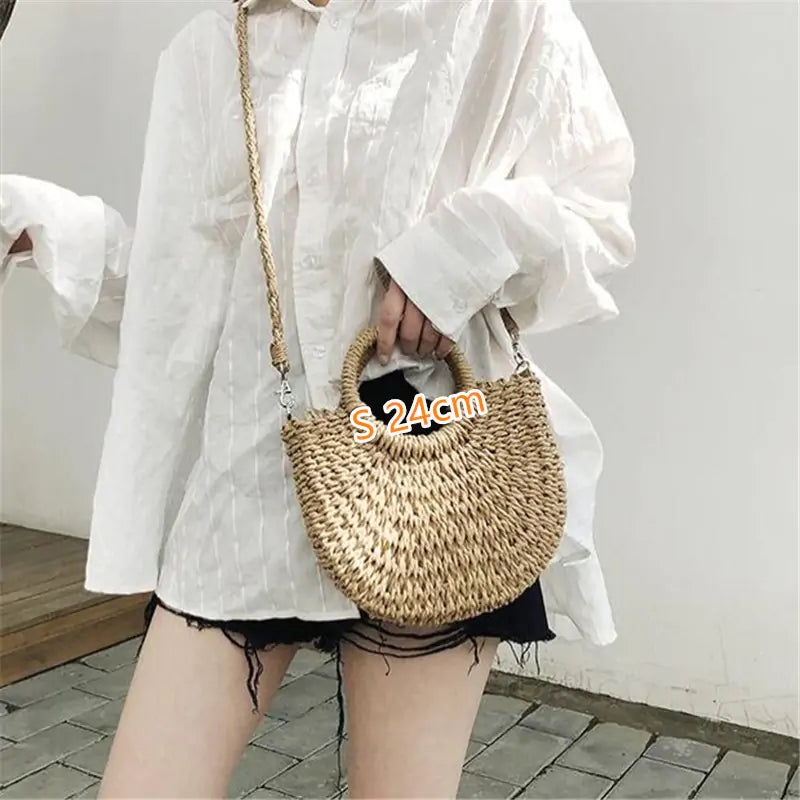 Artisan Summer Straw Bag