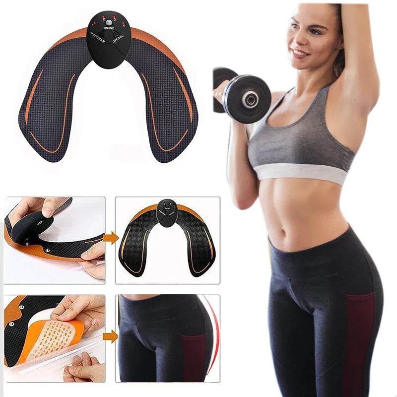 CoreBoost™ EMS Abs Training Belt – Muscle Support & Core Strength