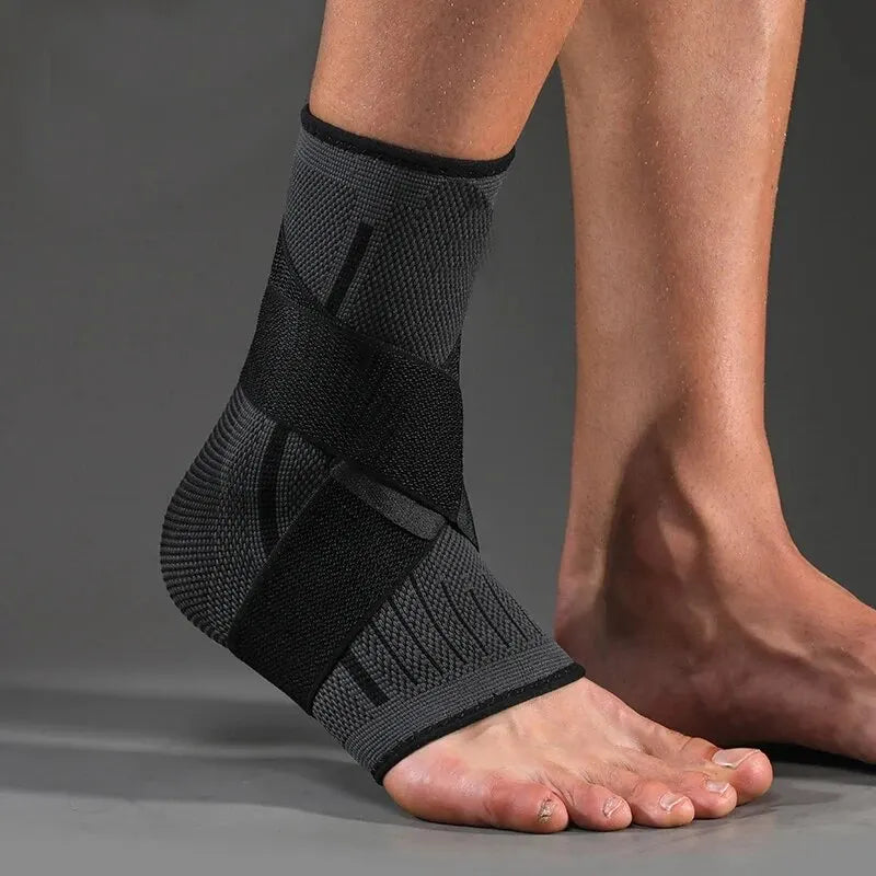 AnkleGuard™ Adjustable Ankle Support Brace – Pain Relief & Stability