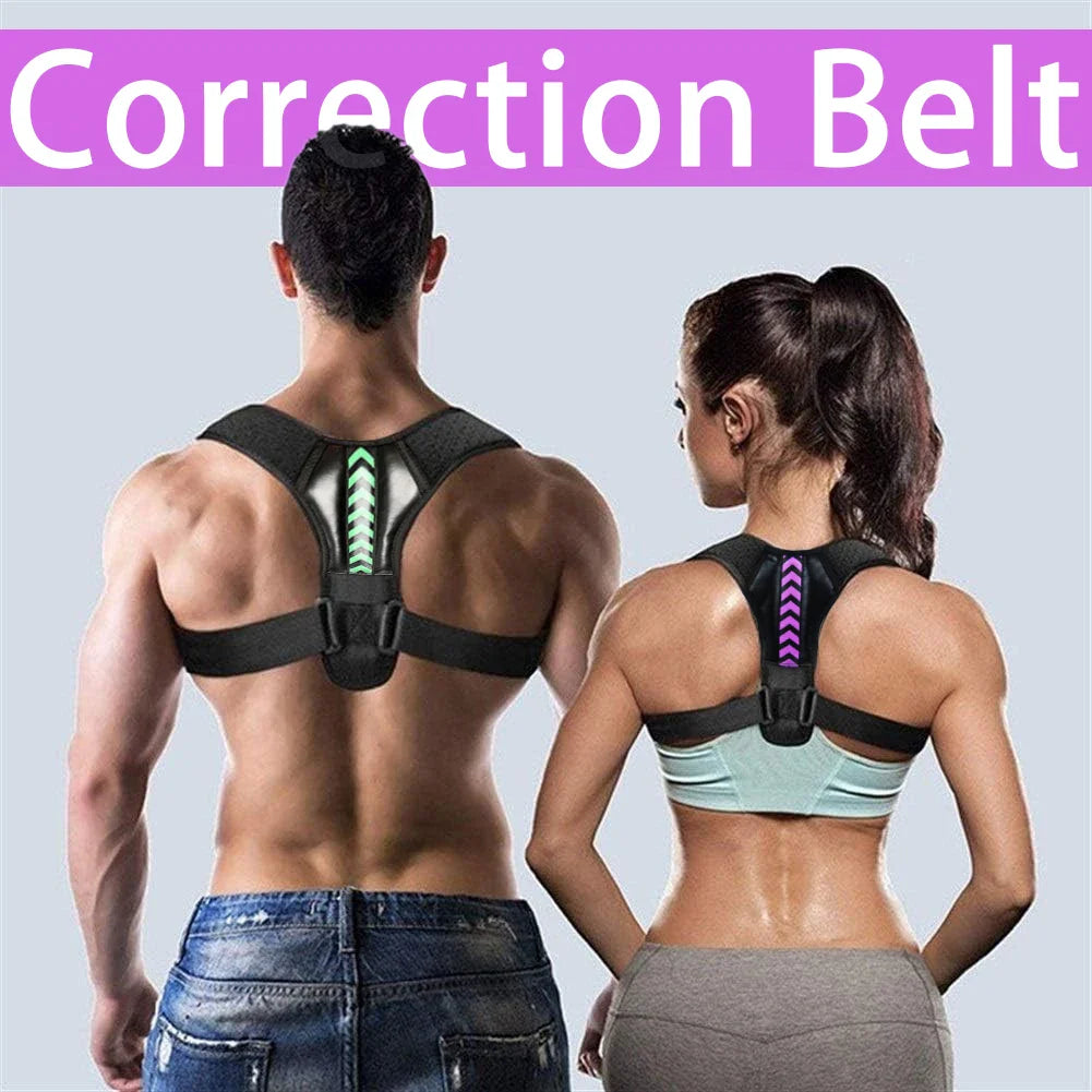 AlignPro™ Adjustable Posture Corrector Belt – Pain Relief & Spine Support