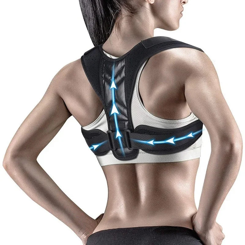 BackAlign™ Adjustable Posture Corrector – Back & Shoulder Support