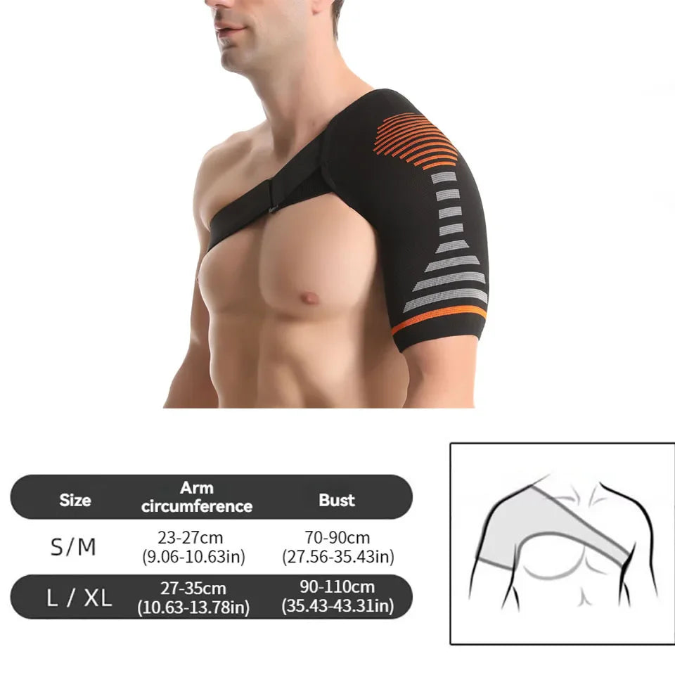 ShoulderGuard™ Adjustable Shoulder Brace – Injury Recovery, Pain Relief & Shoulder Support