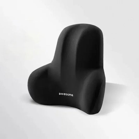 SpineEase™ Memory Foam Lumbar Support Cushion – Ergonomic Back Pillow for Pain Relief & Comfort
