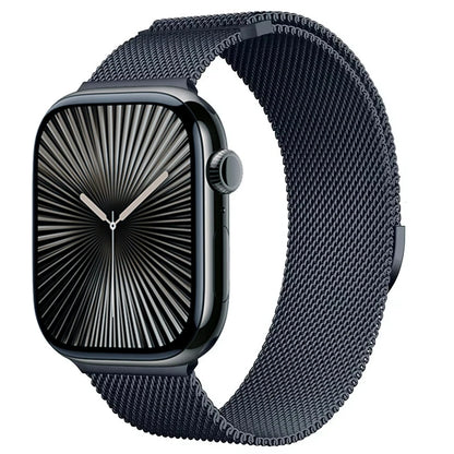 Milanese Strap for Apple Watch Band Ultra2 49mm 10 46mm 9 8 7 45mm 41mm Metal Magnetic Bracelet iWatch 6 5 4 SE2 44mm 40mm 42mm