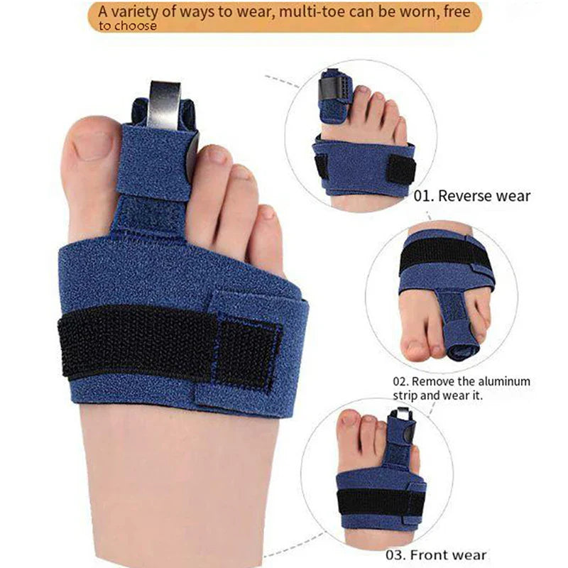 BunioFix™ Toe Corrector – Adjustable Bunion Relief & Comfort Support