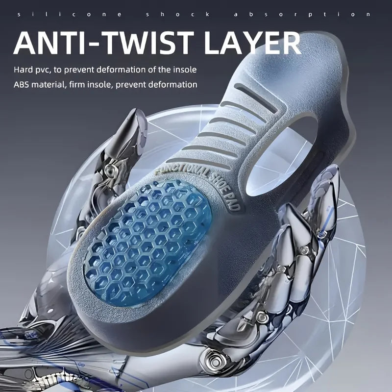 AirStep™ Breathable Sports Shoe Insoles – Shock Absorption & Comfort