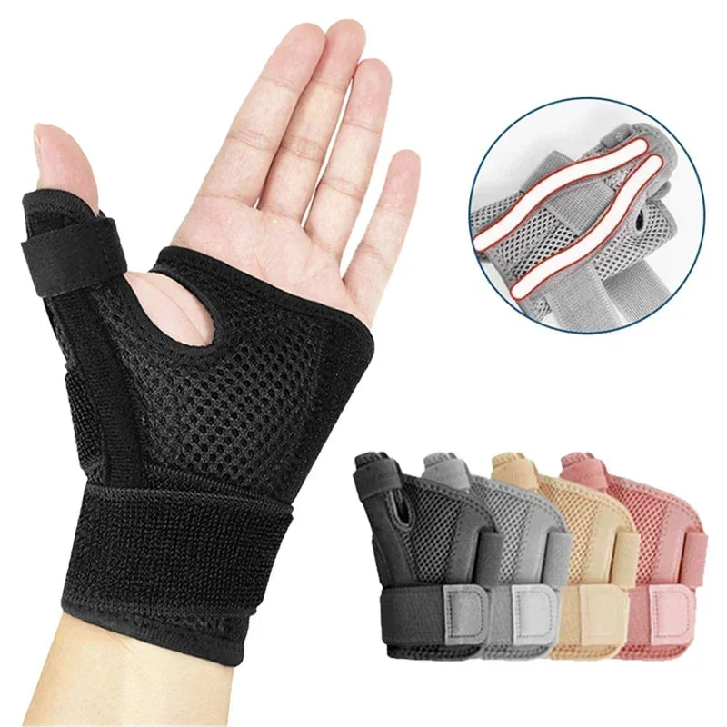 WristGuard™ Breathable Wrist Support Brace – Adjustable Comfort & Stability