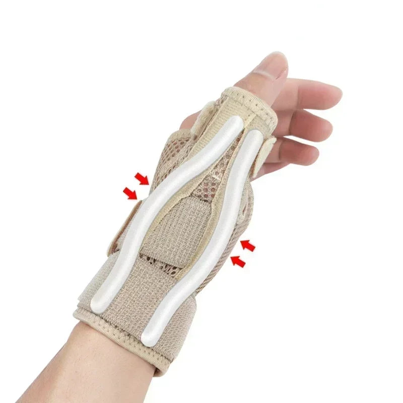 WristGuard™ Breathable Wrist Support Brace – Adjustable Comfort & Stability