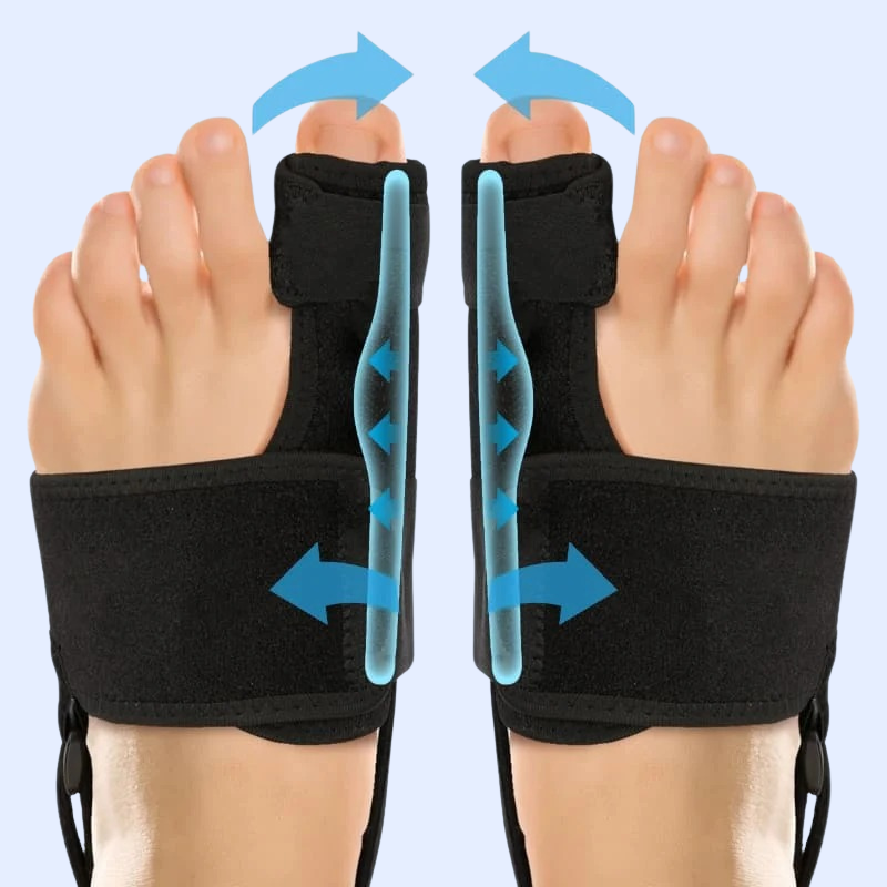 ToeAlign™ Hammer Toe Corrector – Orthotic Splints & Wraps for Toe Alignment