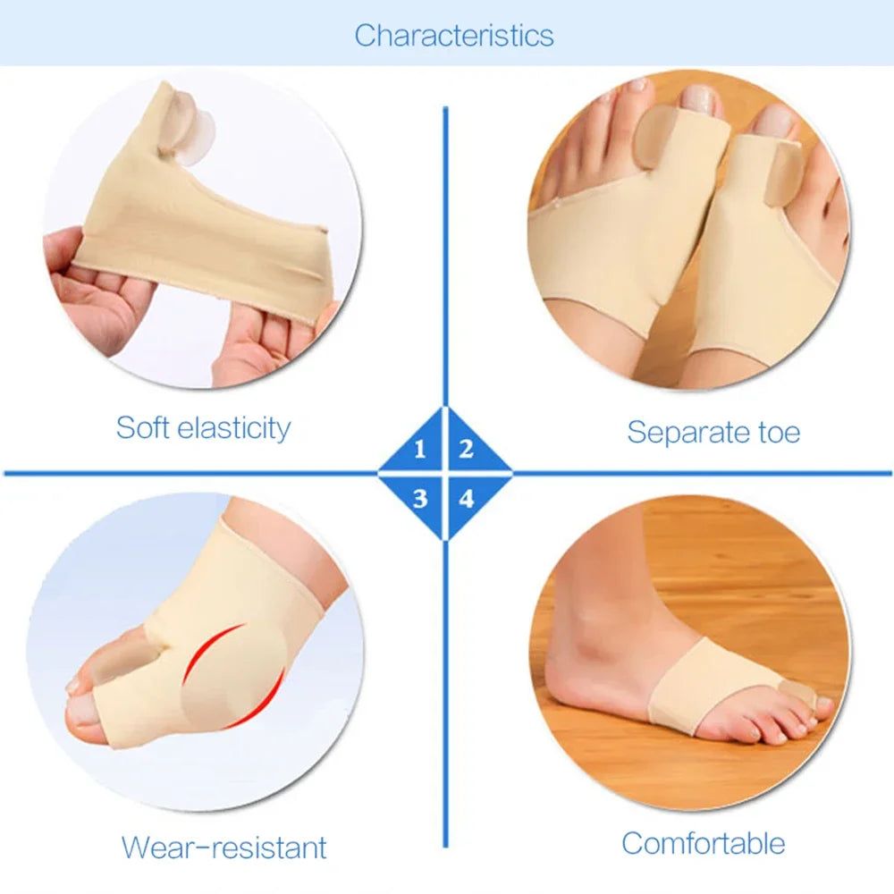 BunEase™ Corrector Socks – Gentle Bunion Pain Relief & Foot Support
