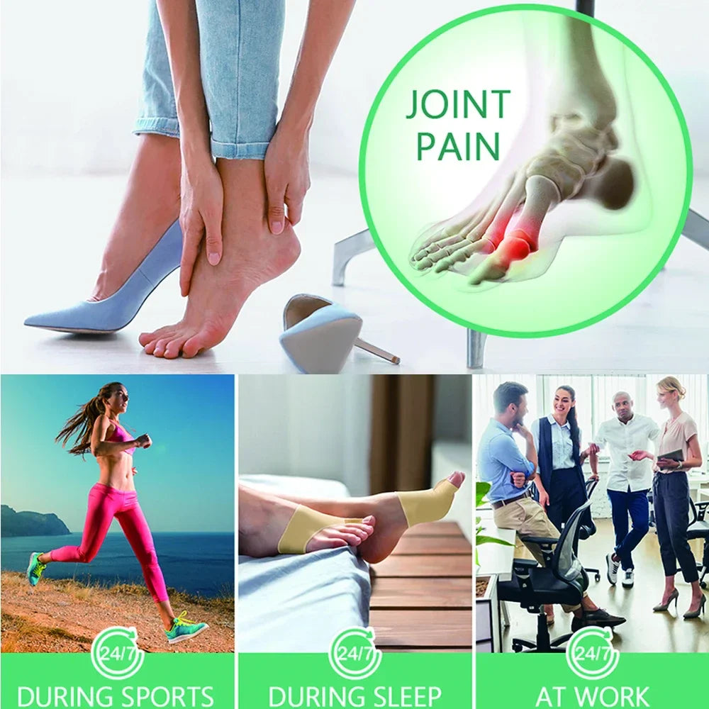 BunEase™ Corrector Socks – Gentle Bunion Pain Relief & Foot Support