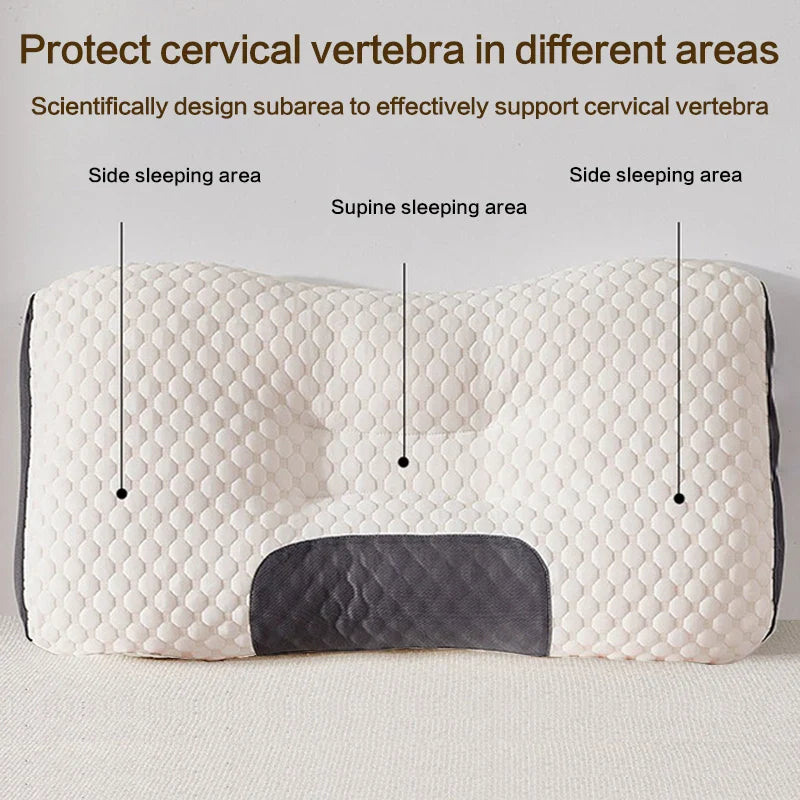 CerviComfort™ Orthopedic Neck Pillow – Massage & Cervical Support