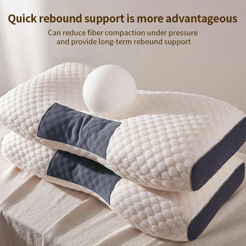 CerviComfort™ Orthopedic Neck Pillow – Massage & Cervical Support
