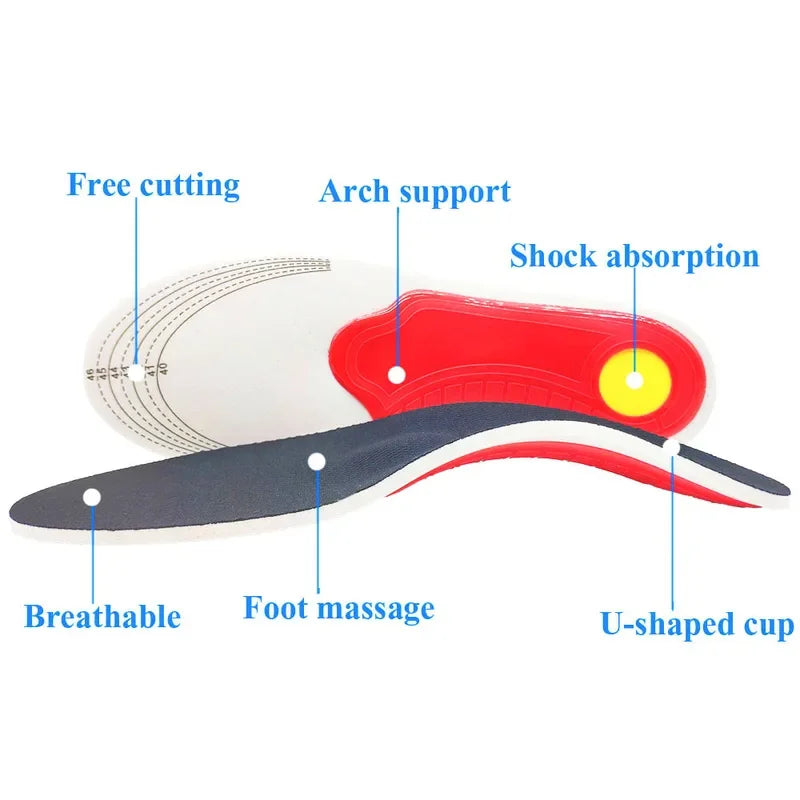 FootAlign™ Orthotic Insoles – Flat Feet Support & Pain Relief