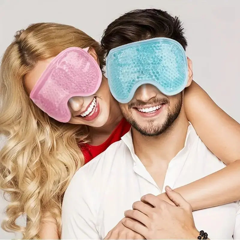 ChillRelief™ Gel Eye Mask – Hot & Cold Therapy for Puffiness, Migraines & Dry Eyes