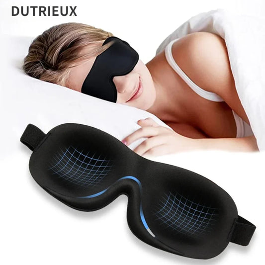 SleepEase™ 3D Sleep Mask – Soft, Lightweight & Comfortable Rest
