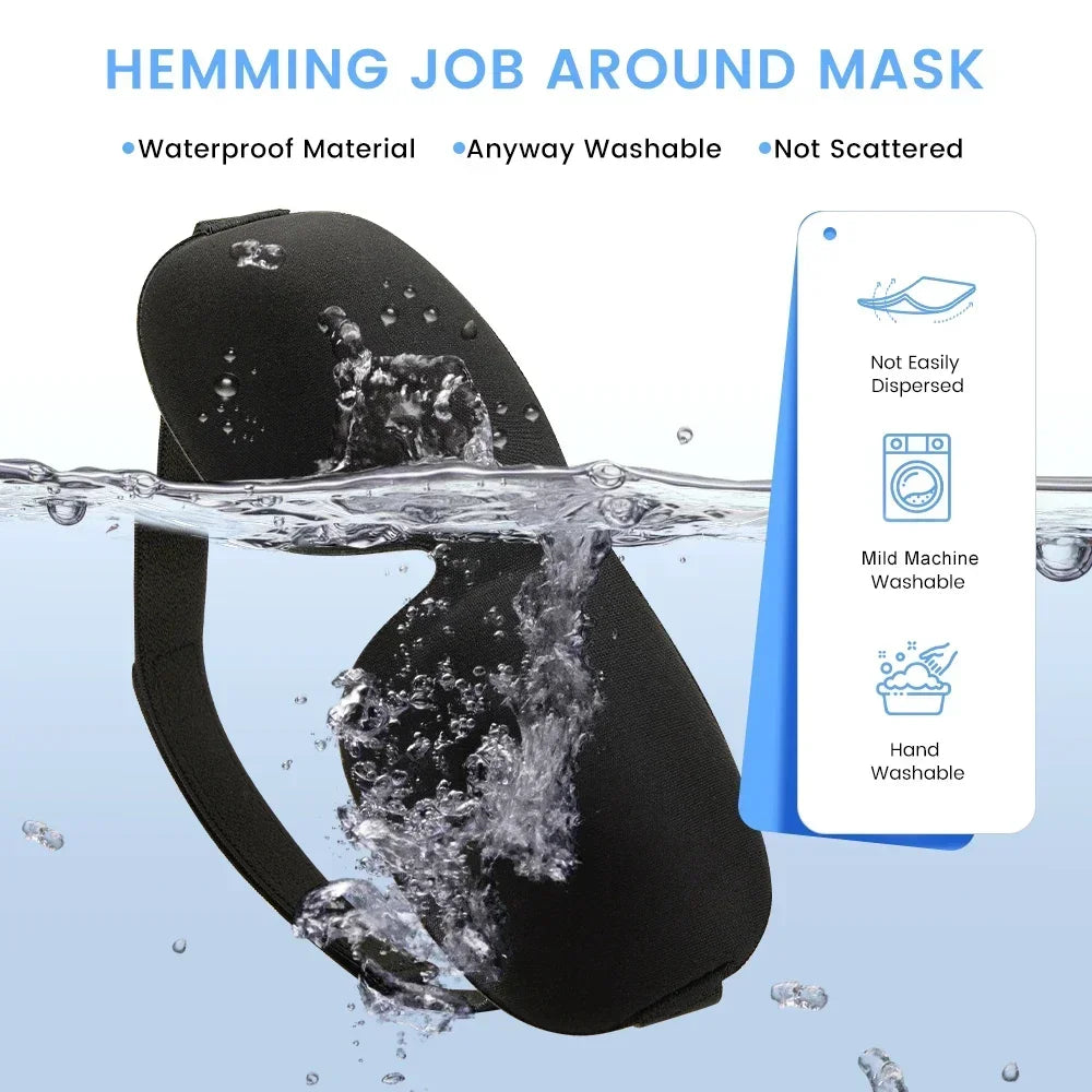 SleepEase™ 3D Sleep Mask – Soft, Lightweight & Comfortable Rest