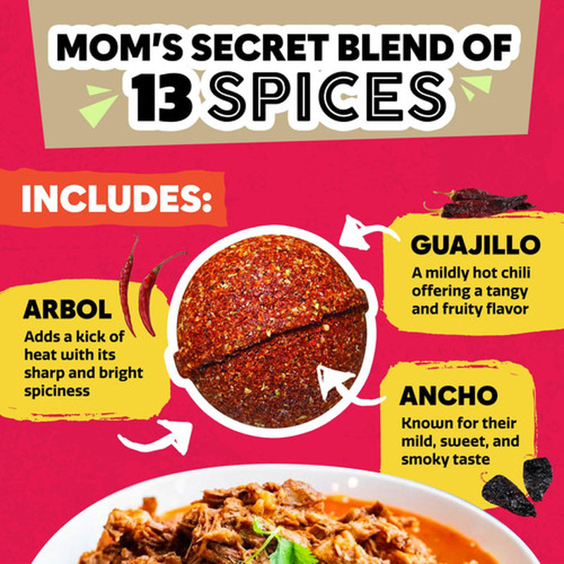 EZ Bombs Birria Bomb Seasoning, Pack of 2 – Authentic Mexican Spice Mix for T...