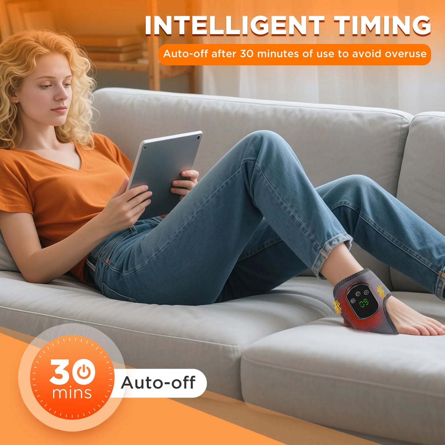 RelaxMax™ Electric Foot & Hand Massager – Heat & Vibration Therapy for Pain Relief