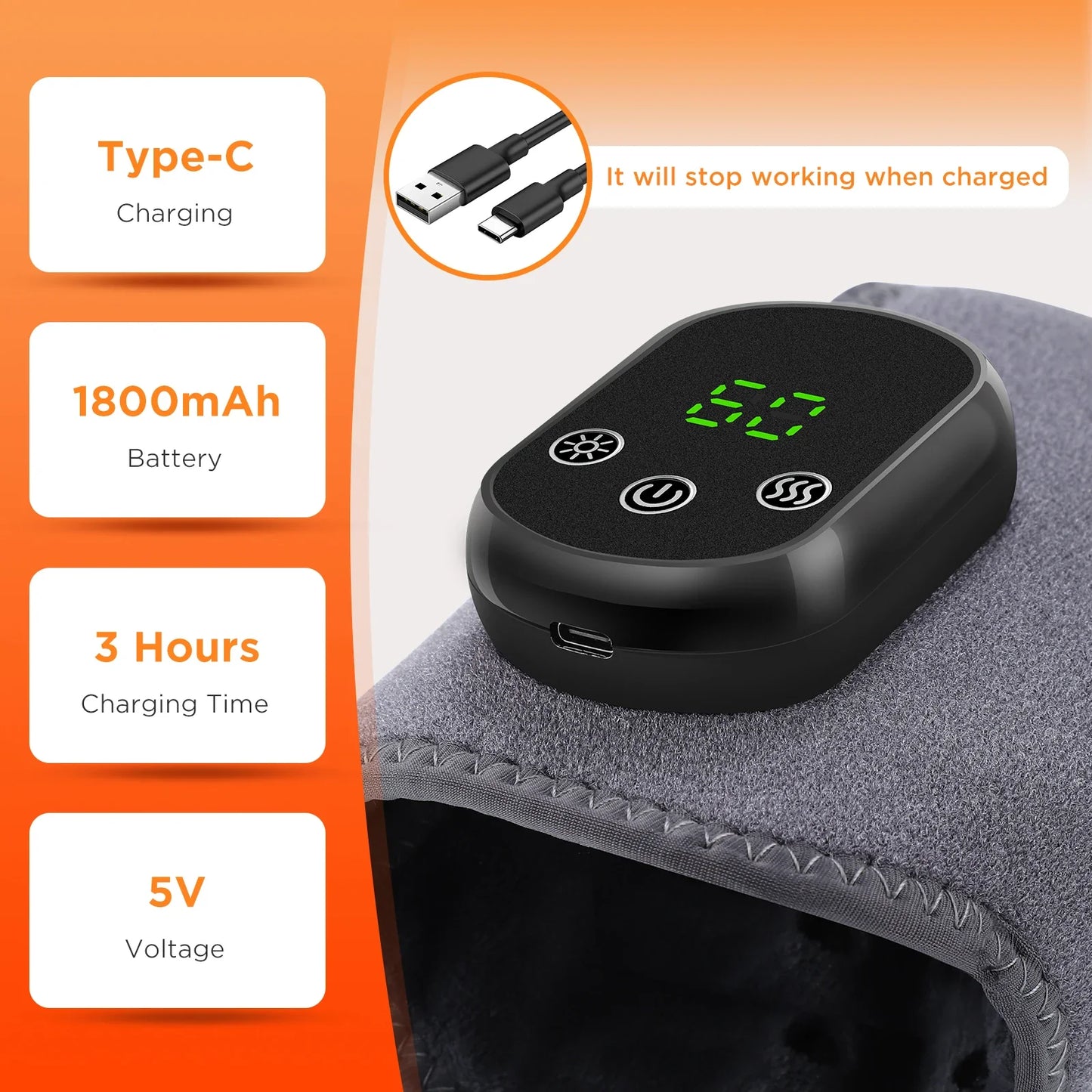 RelaxMax™ Electric Foot & Hand Massager – Heat & Vibration Therapy for Pain Relief