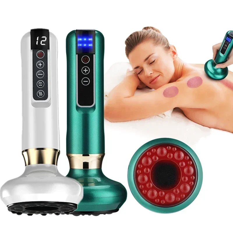 GlowSculpt™ Electric Gua Sha Massager – Cellulite & Muscle Tension Relief Tool