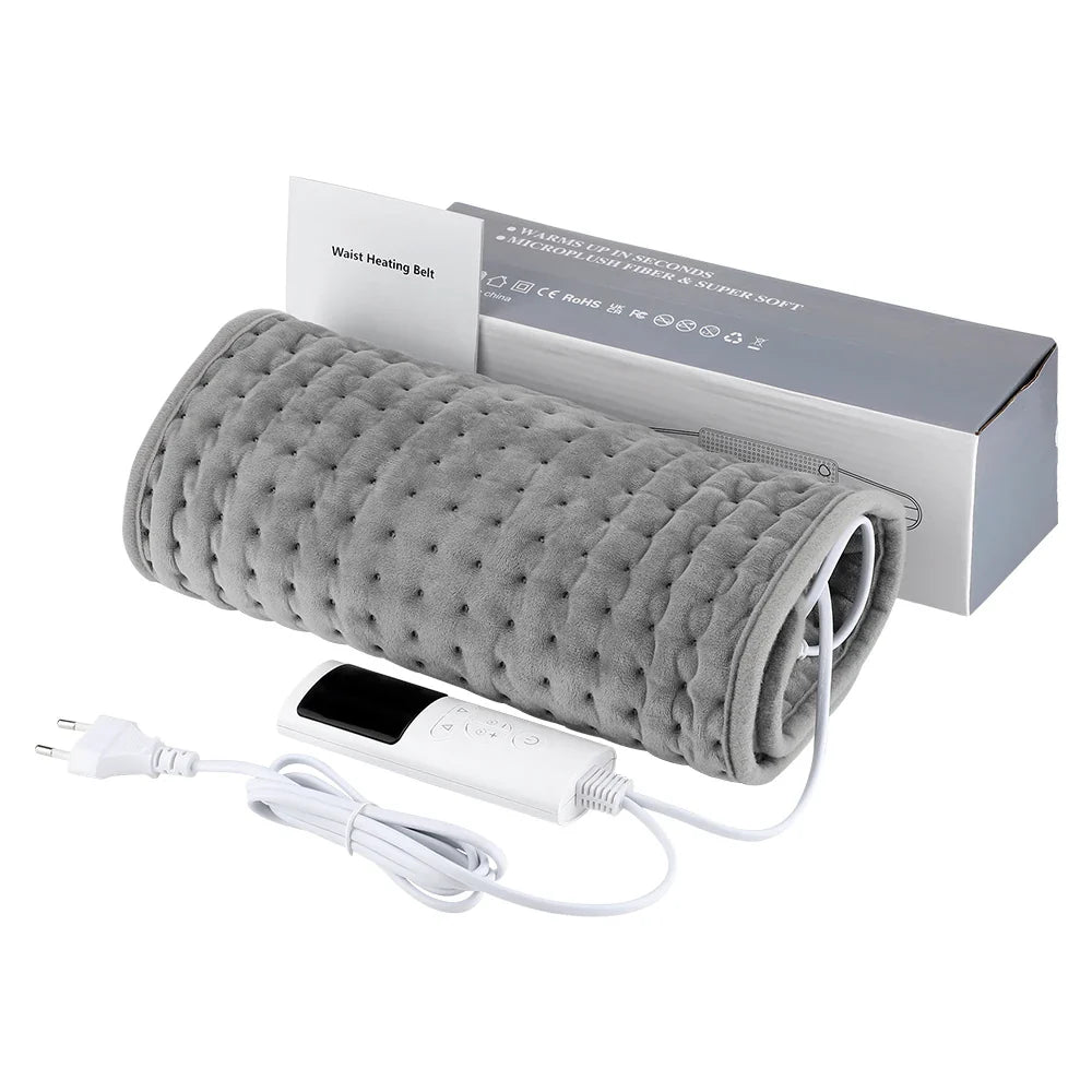 HeatRelief™ Electric Heating Pad Belt – Adjustable Back Support & Soothing Warmth