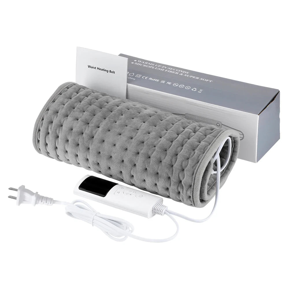 HeatRelief™ Electric Heating Pad Belt – Adjustable Back Support & Soothing Warmth