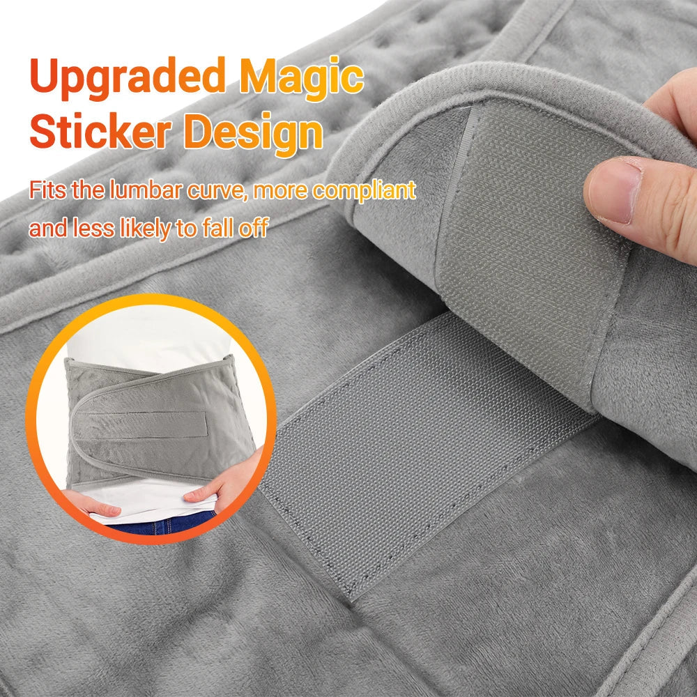 HeatRelief™ Electric Heating Pad Belt – Adjustable Back Support & Soothing Warmth