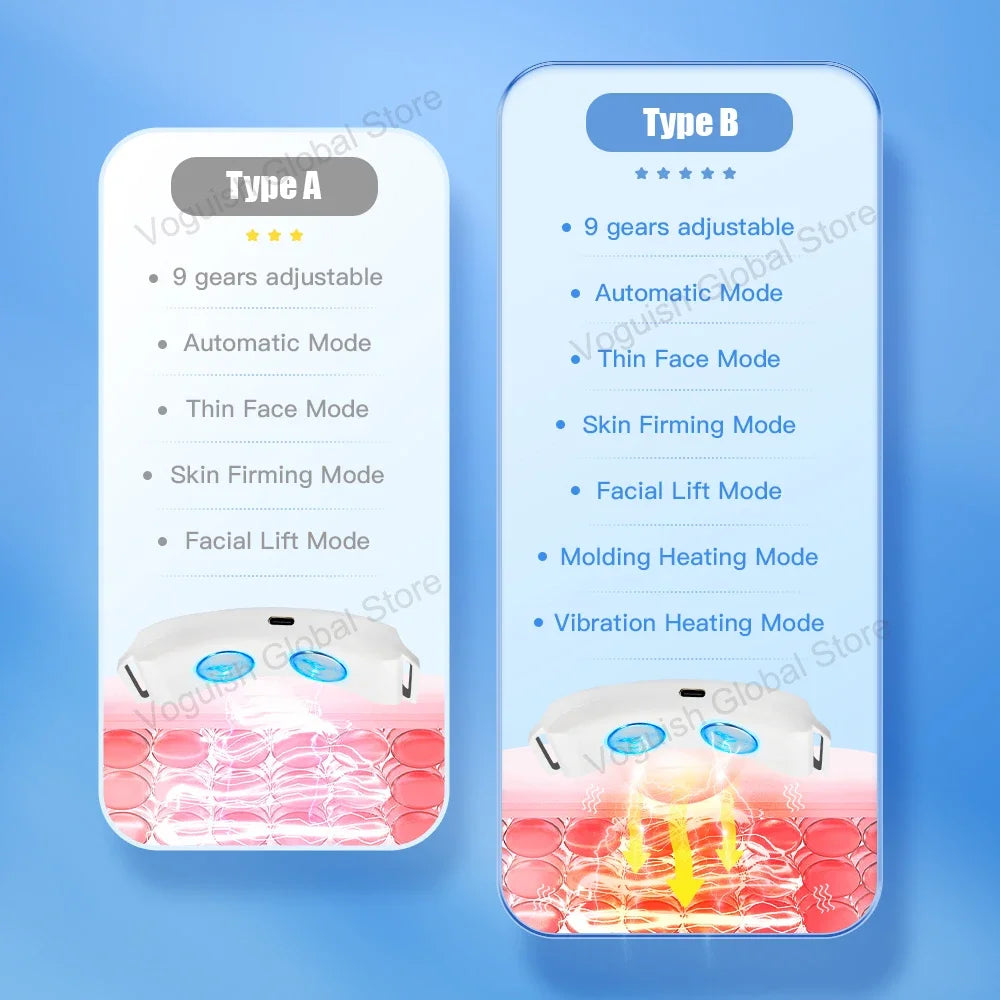 VivaLift™ EMS Face Lifting Massager – V-Face Contouring & Skin Firming Device