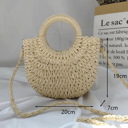 Artisan Summer Straw Bag