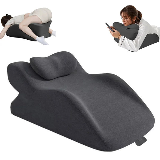 SleepEase™ Ergonomic Bed Wedge Pillow – Support & Comfort