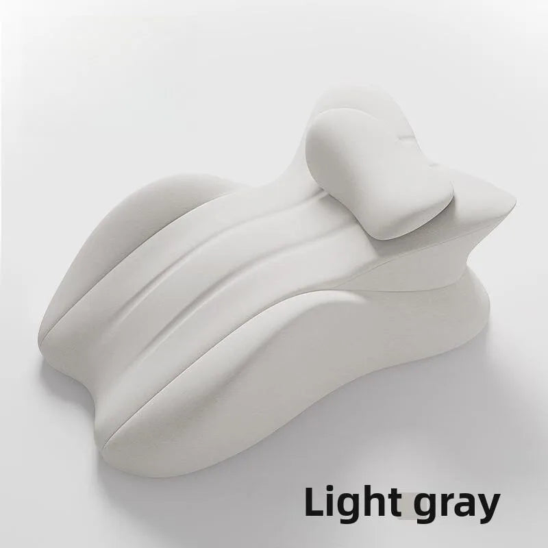 ProneLuxe™ Memory-Foam Face-Down Ergonomic Bed Pillow