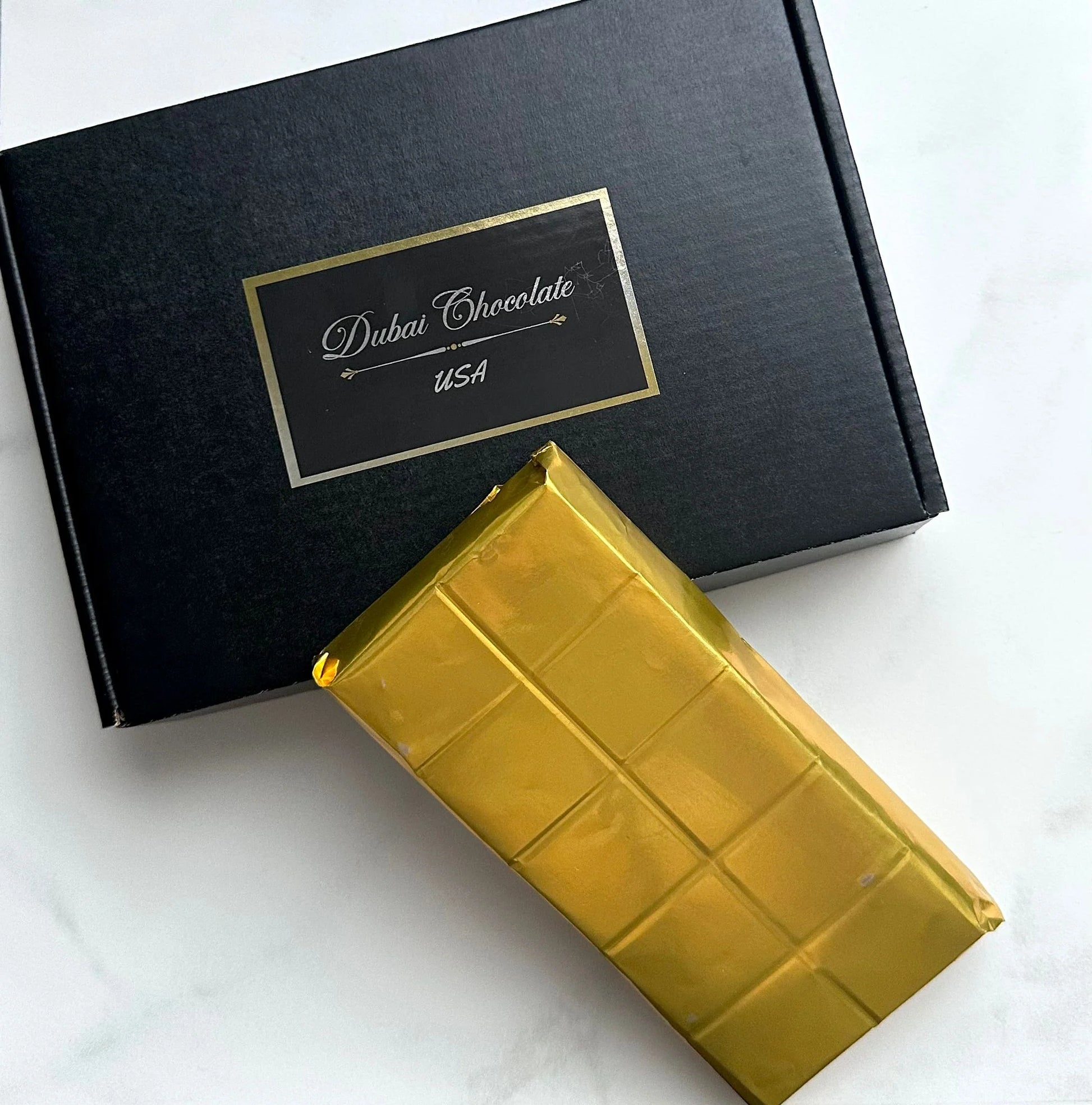 Dubai Chocolate Milk or Dark Large 7 Oz Bar