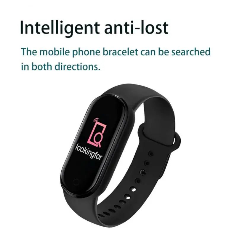 FitTrack™ M6 Fitness Smartwatch – Heart Rate & Activity Monitor