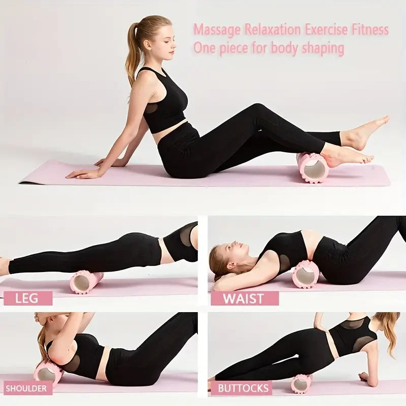 FlexRoll™ Foam Massage Roller – Deep Tissue Muscle Relief & Recovery Tool