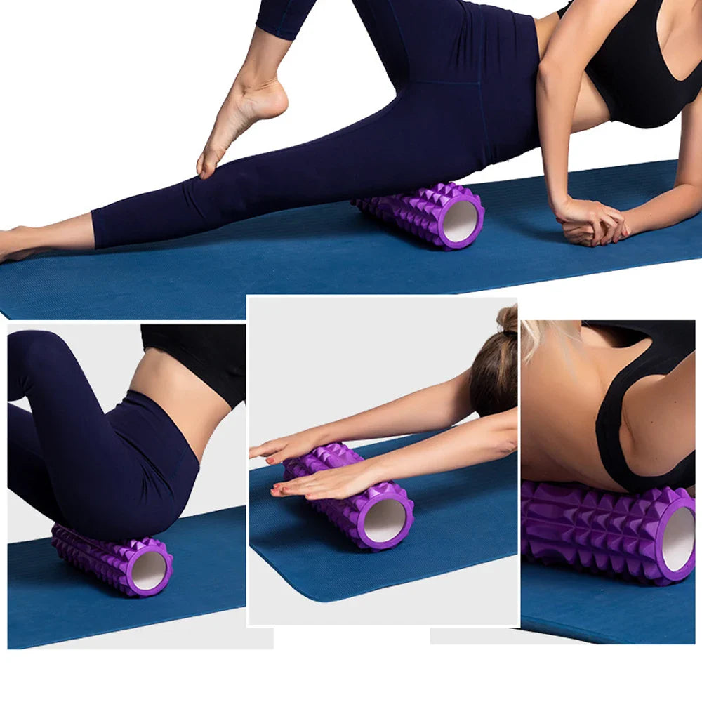 FlexRoll™ Foam Massage Roller – Deep Tissue Muscle Relief & Recovery Tool