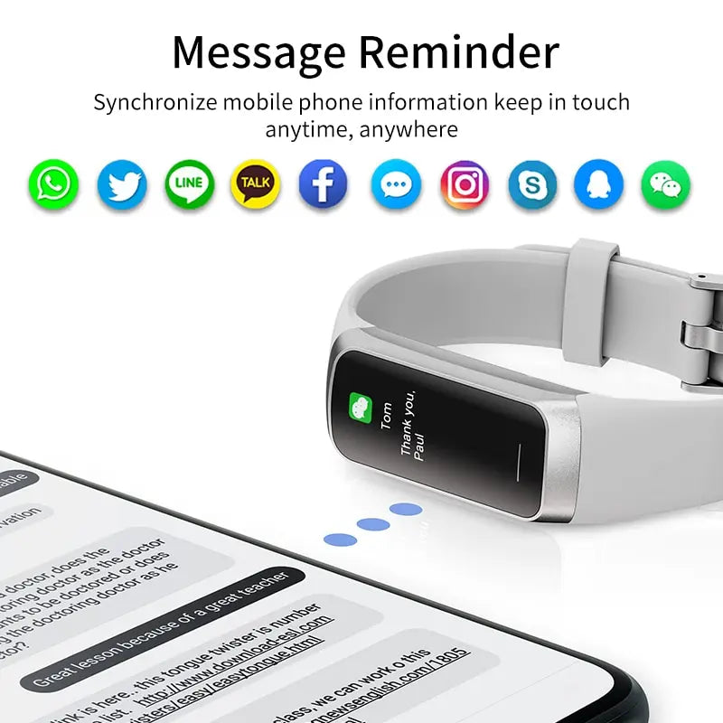 VitalSense™ Heart Rate & SpO2 Tracker Watch – AI Health Monitoring