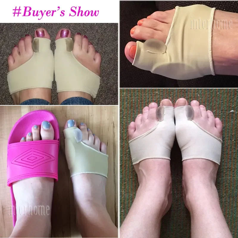 BunionEase™ Silicone Bunion Corrector – Toe Pain Relief & Alignment