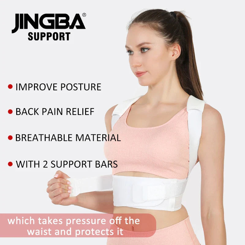 UpperAlign™ Fully Adjustable Back Posture Corrector – Alignment & Support Brace