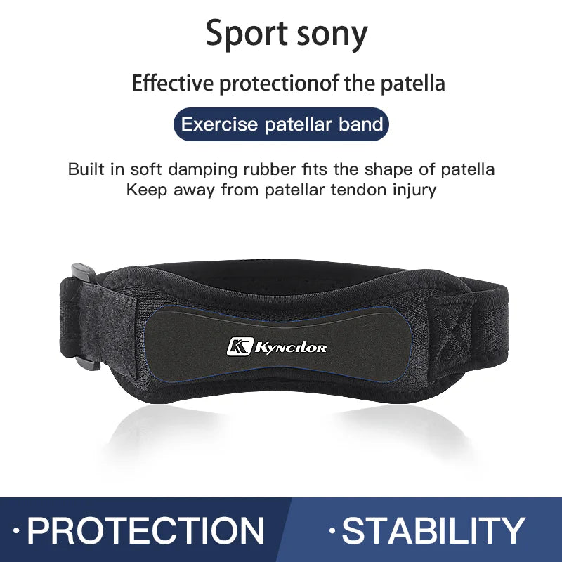 KneeAlign™ Adjustable Patellar Stabilizer Knee Pad – Support & Comfort