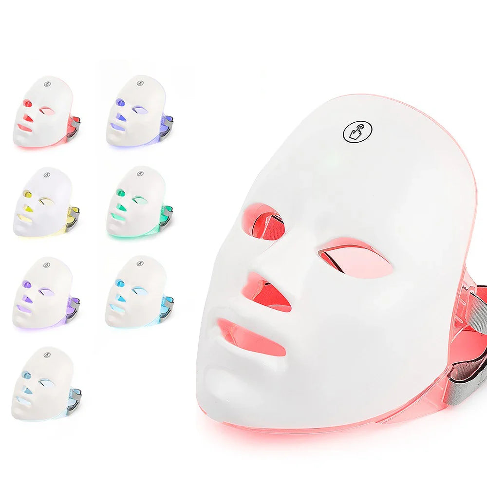 GlowLite™ LED Face Mask – Anti-Aging & Skin Rejuvenation Therapy