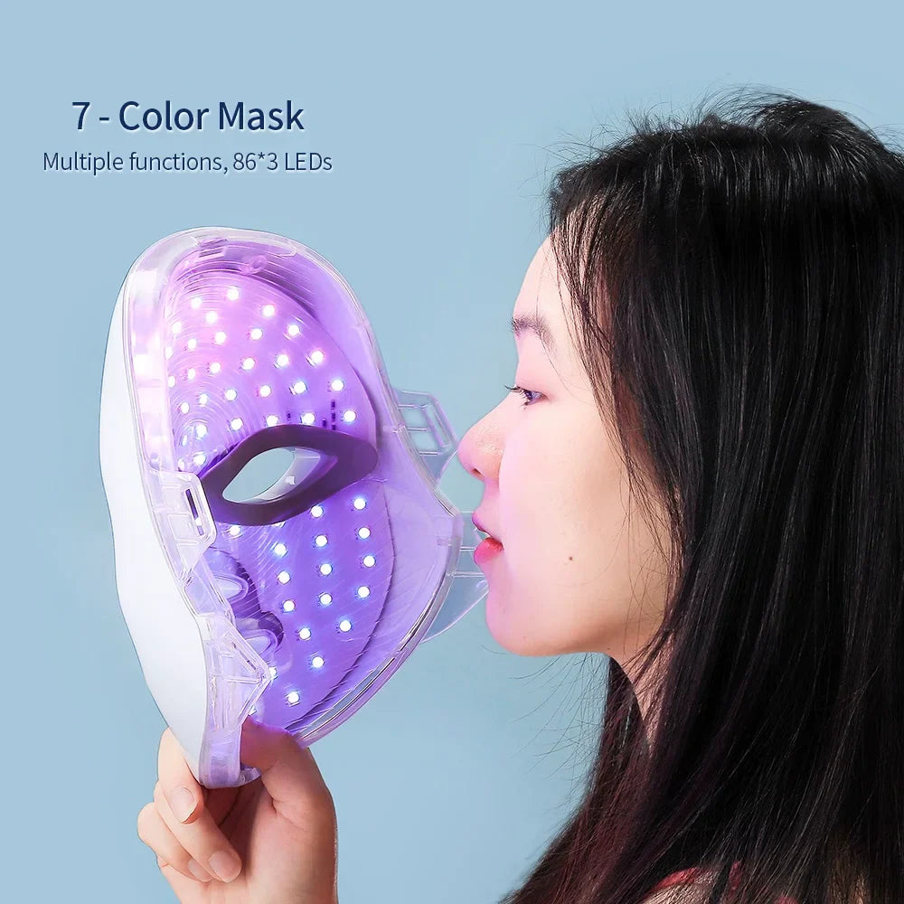 GlowLite™ LED Face Mask – Anti-Aging & Skin Rejuvenation Therapy