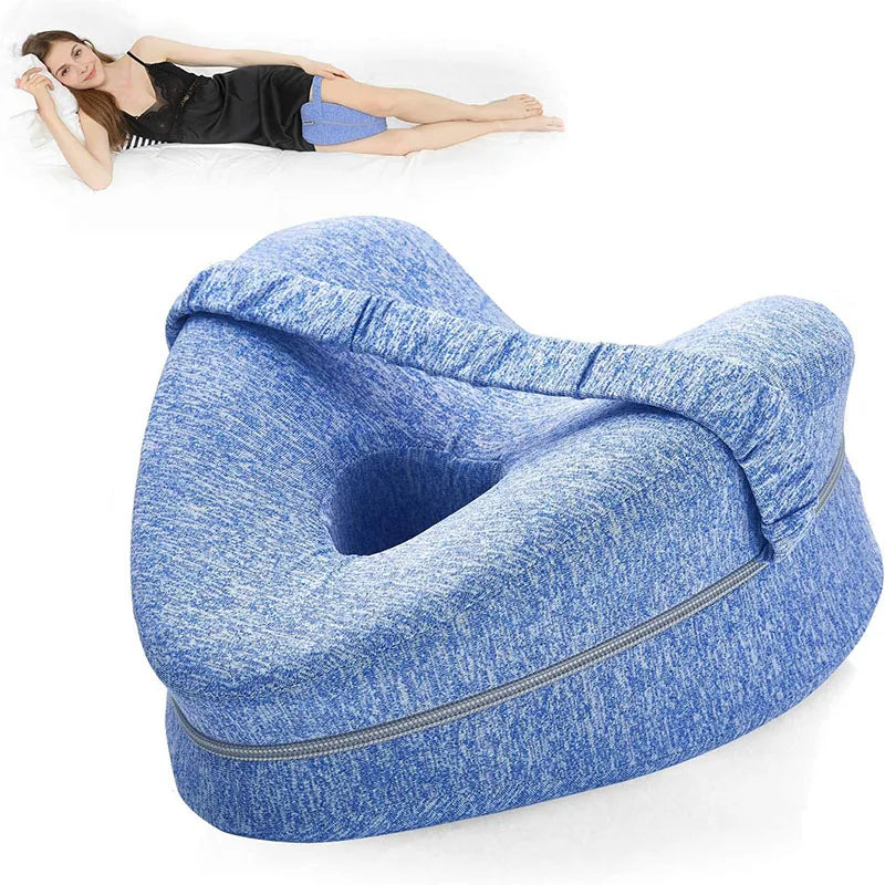 SideEase™ Leg Support Pillow – Orthopedic Cushion for Side Sleepers