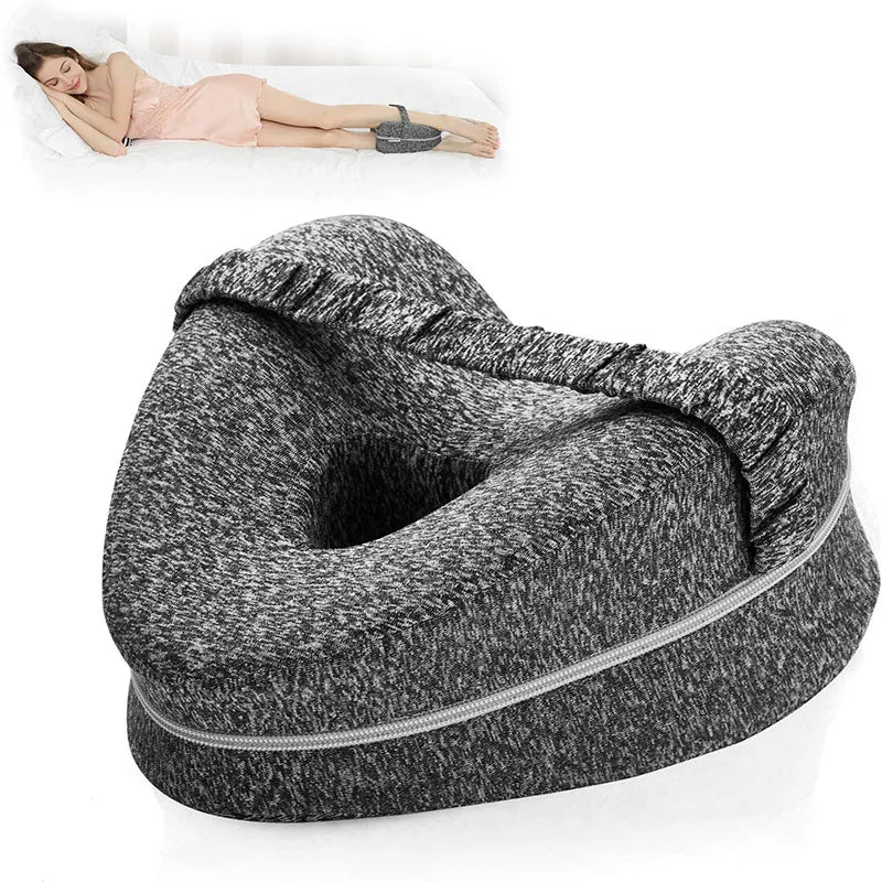 SideEase™ Leg Support Pillow – Orthopedic Cushion for Side Sleepers