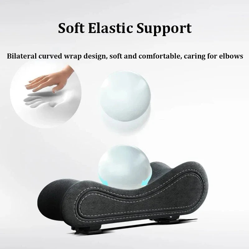 CushioRest™ Memory Foam Armrest Pads – Ergonomic Chair Cushion for Elbow & Arm Comfort