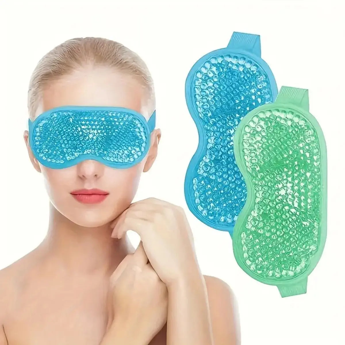 ChillRelief™ Gel Eye Mask – Hot & Cold Therapy for Puffiness, Migraines & Dry Eyes