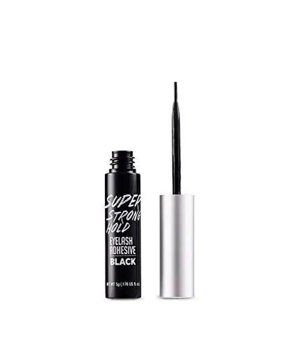 i-Envy by KISS Super Strong Hold Eyelash Adhesive Waterproof, Long-Lasting Strip Lash Glue, Natural-Looking Allergy & Latex Free with Brush Applicator (Black, 2 Pack) 0.18 Fl Oz (Pack of 2)