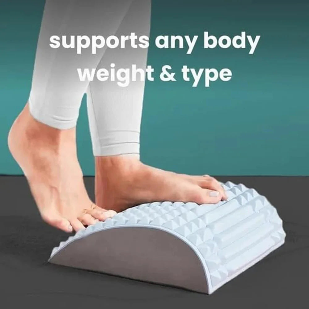 SpineRelax™ Orthopedic Back Stretcher Pillow – Lumbar Support & Pain Relief Cushion
