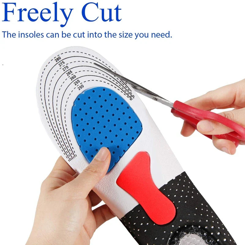 OrthoComfort™ Memory Foam Insoles – Orthopedic Shock Absorption & Foot Support