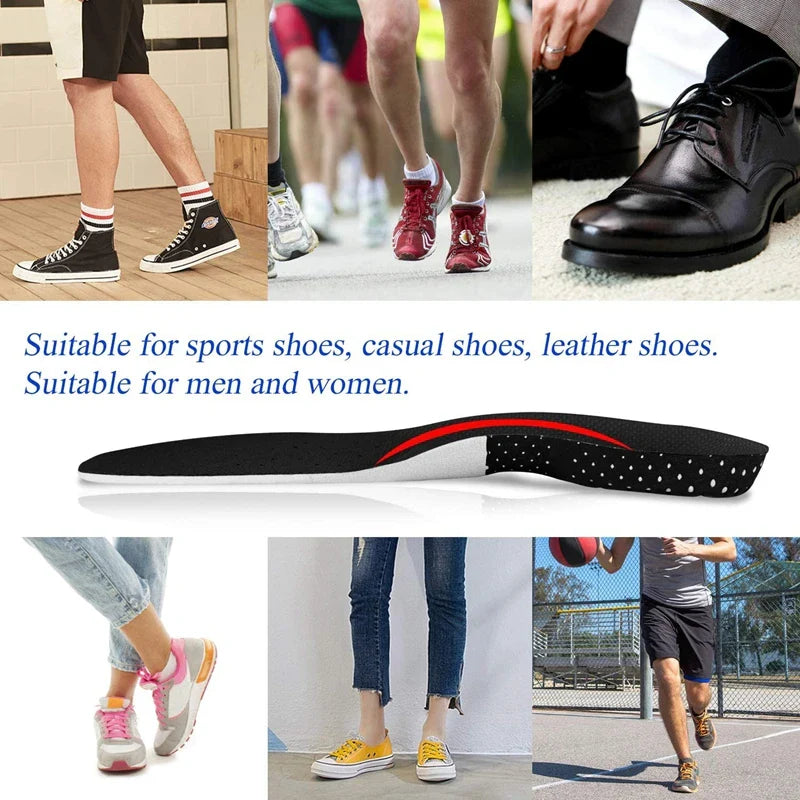 OrthoComfort™ Memory Foam Insoles – Orthopedic Shock Absorption & Foot Support